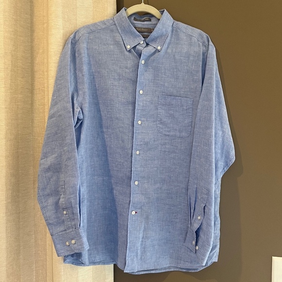 Daniel Cremieux Other - Daniel Crémieux Signature Collection Linen Blend Long Sleeve, Size Large